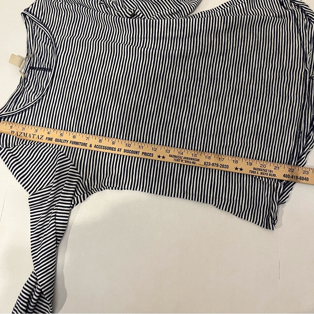 Banana Republic blue and white long sleeve t-shirt size small. - Picture 5 of 7